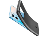 Funda - CellularLine Mood, Oppo, A96 / A76, Goma blanda, Negro