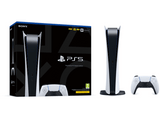 Consola - Sony PS5 Digital Edition C Chassis, 825 GB, 4K, Blanco y Negro