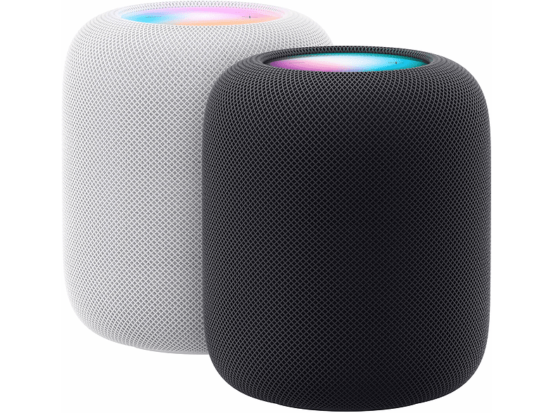 APPLE HomePod (2.ª generación), Altavoz inteligente, Siri, 360º, Bluetooth® 5.0, WiFi, HomeKit, Medianoche