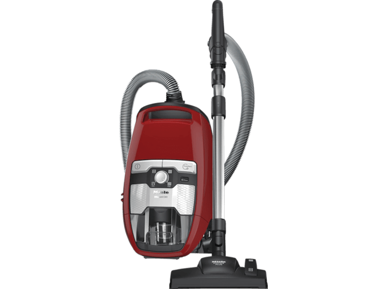 Aspirador sin bolsa - Miele Blizzard CX, 890 W, 2 l, Autolimpieza, 100 km/h,  Rojo