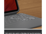 Funda con teclado - Logitech Rugged Folio para iPad (10.ª generación), Resistente a caídas