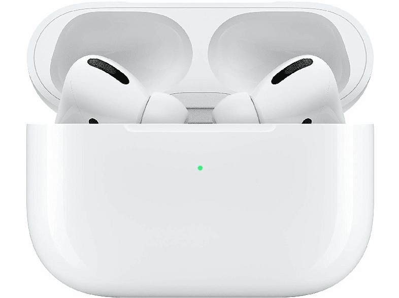 Auriculares inalámbricos - Apple AirPods Pro, True Wireless, Chip H1, Siri, IPX4 + Estuche carga inalámbrico