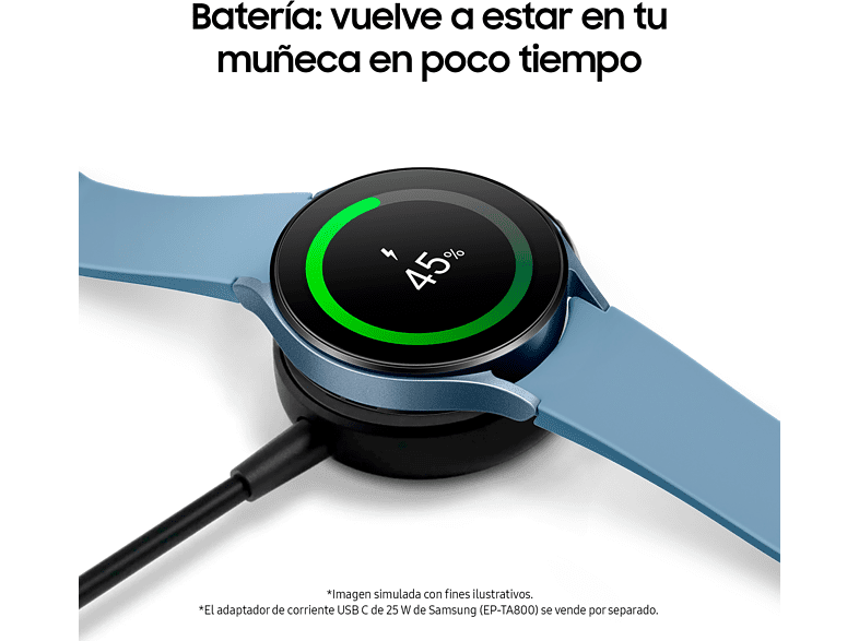 Smartwatch - Samsung Galaxy Watch5 BT 44mm, 1.4, Exynos W920, 410 mAh, Gray
