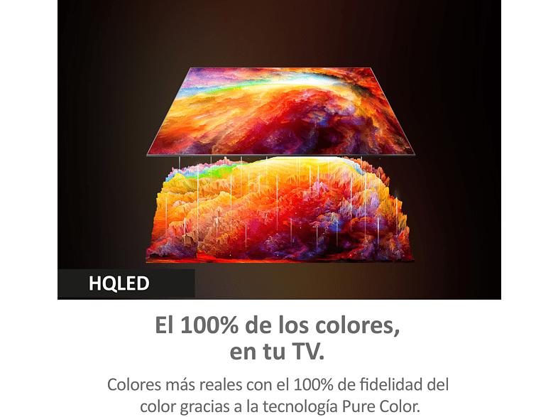 TV LED 55- Haier S8 Series H55S800UG, Smart TV (Android TV 11), UHD 4K, Dolby Atmos-Vision, Altavoces Frontales, Control por Voz, Dbx-tv®, Negro