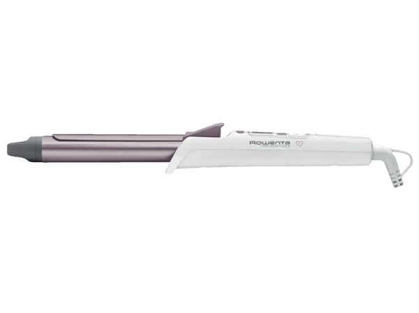 Moldeador - Rowenta CF3460, Pantalla LCD, Cable 360º, Hasta 200ºC, Blanco