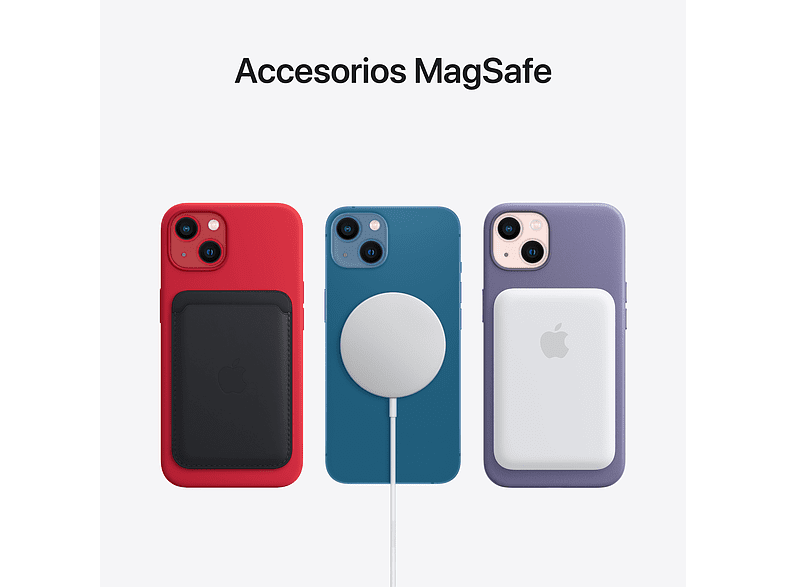 Apple iPhone 13, Blanco estrella, 256 GB, 5G, 6.1 OLED Super Retina XDR, Chip A15 Bionic, iOS