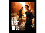 Póster - The Last Of Us, 3D, 23.5 x 28.5 cm, Enmarcado en negro