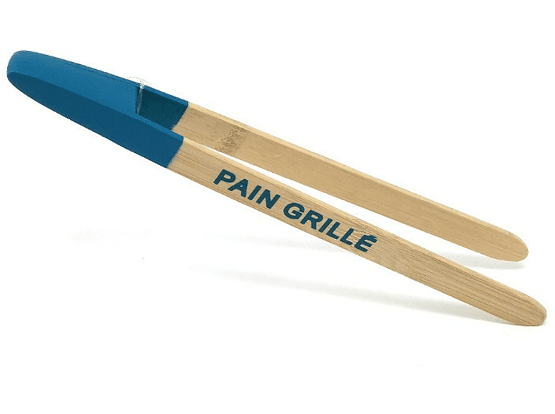 Pinza para tostadas - CMP Paris Cmpku6119, De bambú, Con imán, 24 cm, Color aleatorio