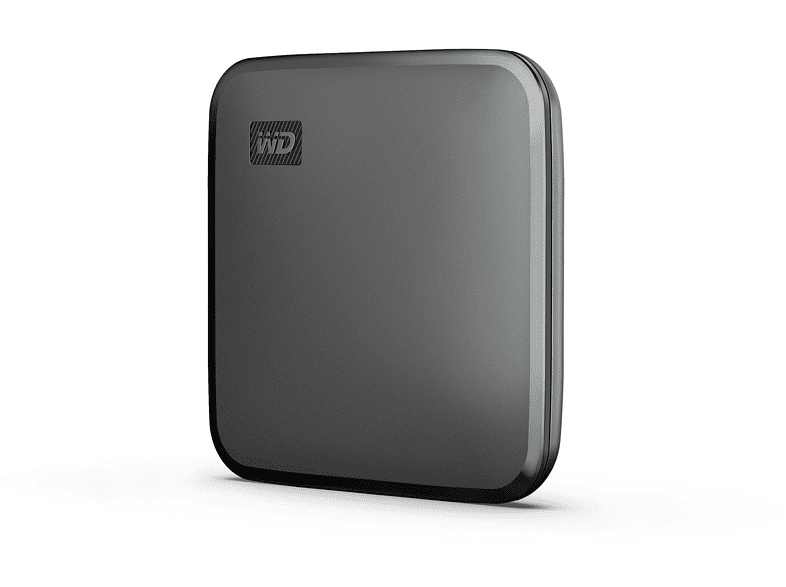 Disco duro externo 480 GB - WD Elements SE SSD, Portátil, Lectura 400 MB/s, USB 3.0, Para Windows y Mac, Negro