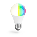 Bombilla inteligente - Hama 176581, E27, WiFi, Luz regulable, 10W, Alexa, Google Assistant, LED, A+, Blanco