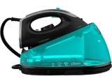Centro de planchado - Cecotec Fast&Furious 8020 Force, 2700 W, 7 bar, 380 g/min, Sistema Cyclo Clean, Negro