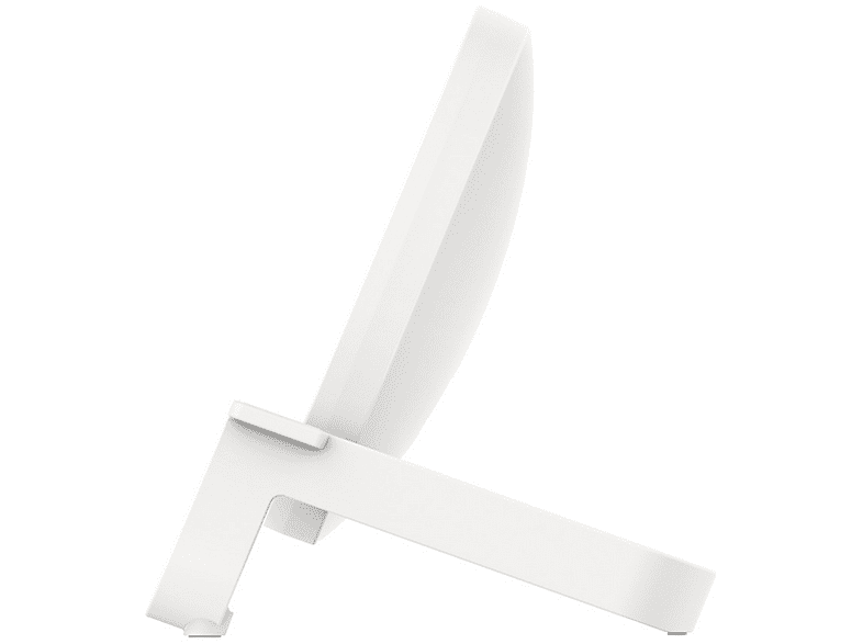 Cargador inalámbrico - Belkin Boost↑Charge™, Con Soporte, 10 W, Quick Charge 3.0, Luz LED, Blanco