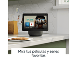 Pantalla inteligente con Alexa – Amazon Echo Show 10, 10.1 HD con movimiento automático, WiFi, Blanco