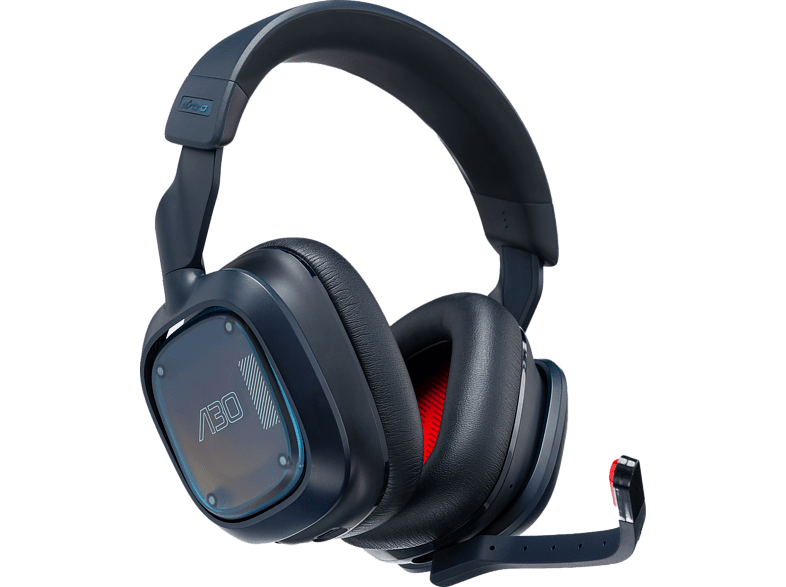 Auriculares gaming - Astro A30, Bluetooth, 27hs de batería, Micrófono desmontable, Compatible con Xbox/NSW/PC y Android, Azul