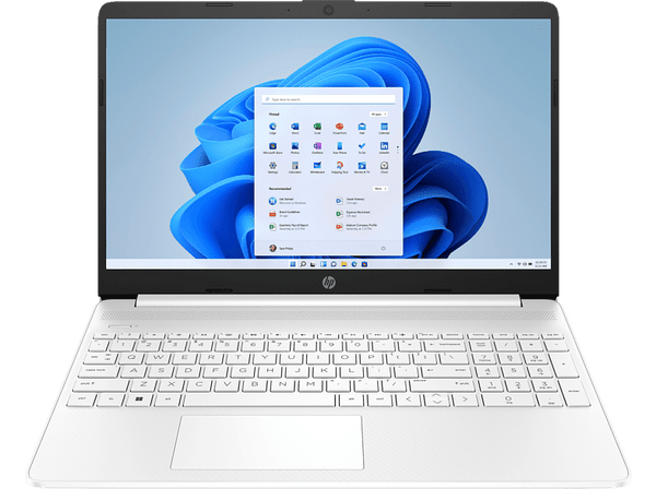 Portátil - HP 15s-eq1042ns, 15.6 " Full HD, AMD Athlon™ Silver 3050U, 8GB RAM, 512GB SSD, AMD Radeon™, W11 H, Blanco