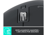 Ratón - Logitech MX Master 3S, Inalámbrico, 8000 ppp, Grafito