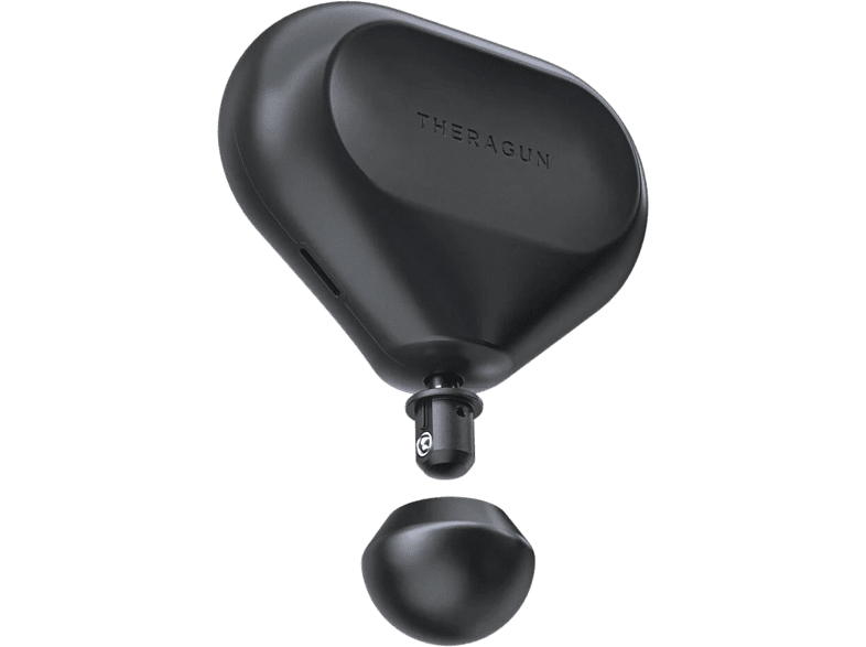 Masajeador - Therabody Theragun Mini, 150 min, 3 Velocidades, Motor Qx35, Tecnología QuietForce, Negro