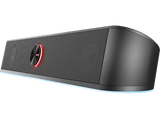 Barra de sonido - Trust GXT 619 Thorne, 12 W, Iluminación RGB, USB, Jack de 3.5 mm, Negro