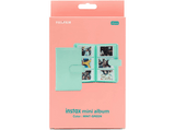 Álbum de fotos - Fujifilm Instax Mini, Para fotos de cámara instantánea, 180 fotos, Verde Menta