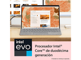 Convertible 2 en 1 - Microsoft Surface Pro 9, 13 2K QHD+, Intel® Evo™ Core™ i5-1235U, 8 GB RAM, 256 GB SSD, W11 Home, Saphire