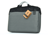 Maletín para portátil - Maillon Technologique Business Lugano, 16, Poliéster, Con cremallera, Gris