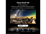 TV OLED 55 - LG OLED55B36LA, UHD 4K, Inteligente α7  4K Gen6, Smart TV, DVB-T2 (H.265), Negro