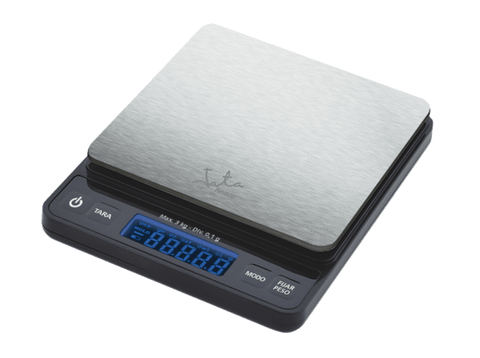 Balanza de cocina - Jata 773, Peso máximo 3kg, Pantalla LCD, Acero inoxidable
