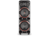 Altavoz inalámbrico - NGS Premium Speaker Wild Dub 2, 800 W, Función de Karaoke, Bluetooth, Luces LED, Negro