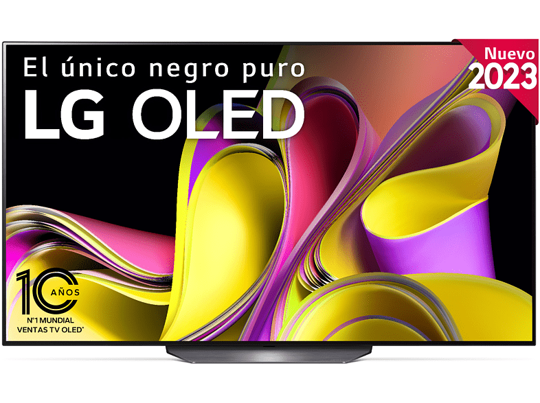 TV OLED 65 - LG OLED65B36LA, UHD 4K, Inteligente α7 4K Gen6, Smart TV, DVB-T2 (H.265), Negro