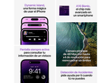 Apple iPhone 14 Pro, Plata, 512 GB, 5G, 6.1, Pantalla Super Retina XDR, Chip A16 Bionic, iOS
