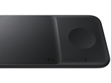 Cargador inalámbrico - Samsung Trio EP-P6300, Para dispositivos Qi, 3 en 1, 25W, Negro