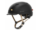 Casco - NK Smart4U Livall, Con luz trasera, Talla L, 57 - 61cm, Negro