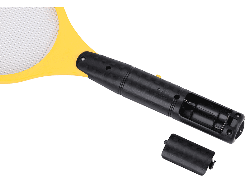 Atrapamosquitos - NK HO32014, Raqueta, Eléctrico, 1500-1800 V, Amarillo