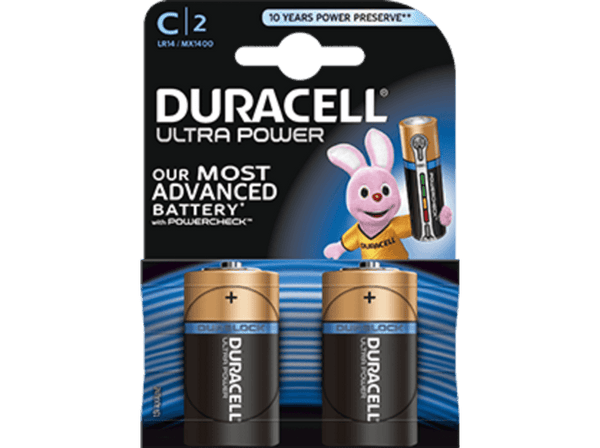Pilas C - Duracell Ultra Power C 2 Ud