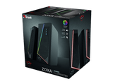 Altavoces para PC - Trust GXT 609 Zoxa, RGB de 6 modos, 12W RMS, 2 unidades, Negro