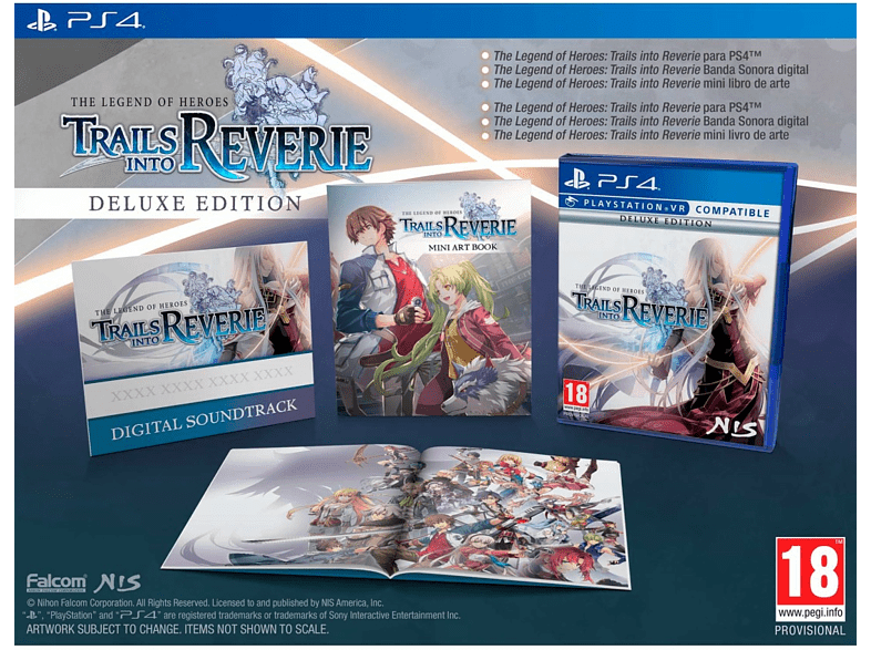 PS4 The Legend of Heroes. Trails Into Reverie Ed Deluxe
