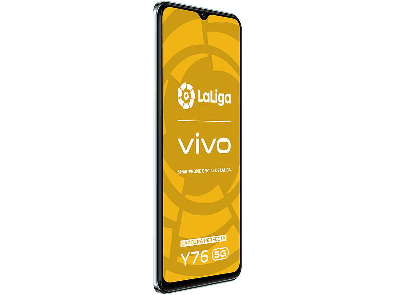 Móvil - vivo Y76 5G, Cosmic Aurora, 128 GB, 8GB RAM, 6.58  FHD+, Mediatek Dimensity 700, 4100 mAh, Android 11