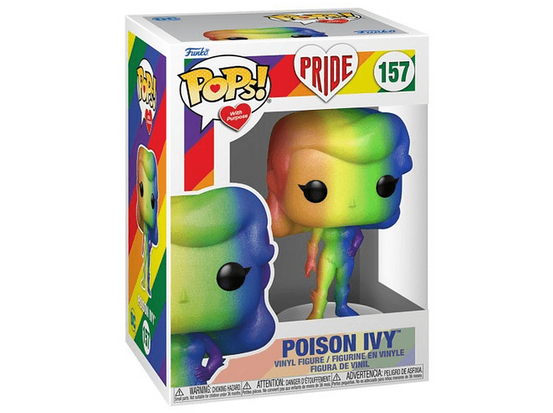 Figura - Funko POP! DC Poison Ivy, Vinilo, 9.50 cm, Multicolor