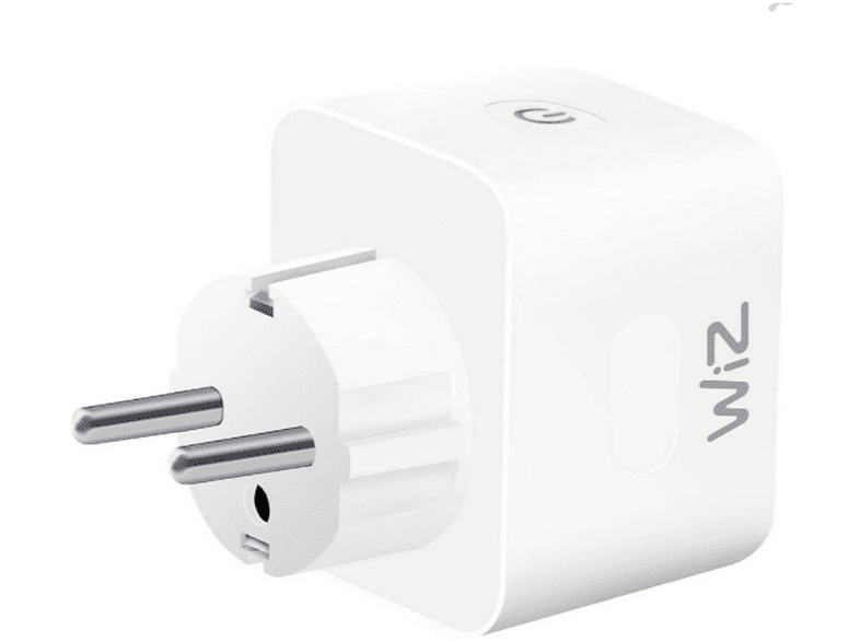 Enchufe inteligente - WIZ PH 55268500, Smart Plug, WiFi, Bluetooth, 2300 W, Blanco