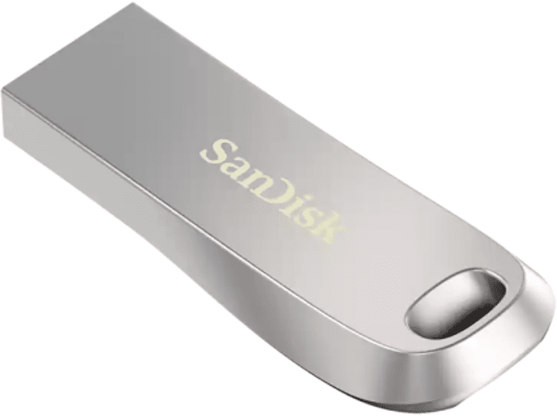 Memoria USB 64 GB - SanDisk SDCZ74-064G-G46, USB 3.1, Hasta 150 MB/s, SecureAccess®, RescuePRO® Deluxe, Plata