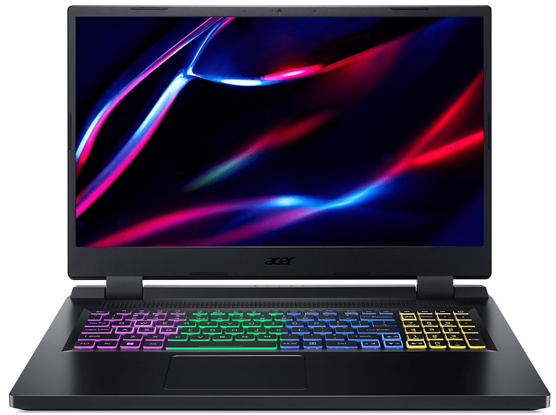 Portátil gaming - Acer AN517-55-75RS, 17.3 Full HD, Intel® Core™ i7-12700H, 16GB RAM, 512GB SSD, GeForce RTX™ 3060, Sin sistema operativo