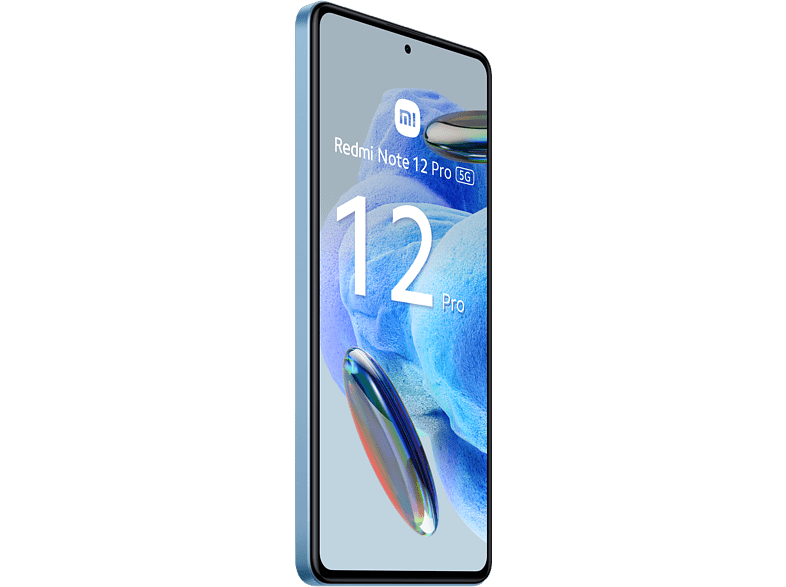 Móvil - Xiaomi Redmi Note 12 Pro 5G, Azul, 256 GB, 8 GB RAM, 6.67 AMOLED FHD+ 120Hz, MediaTek Dimensity 1080 2,6 Ghz, 5000 mAh, Android
