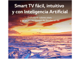 TV LED 75 - LG 75UQ80006LB, UHD 4K, Procesador Inteligente α5 Gen5 AI Processor 4K, Smart TV, DVB-T2 (H.265), Negro
