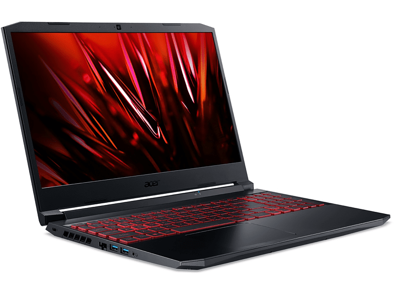 Portátil gaming - Acer AN515-57, 15.6 Full HD, Intel® Core™ i5-11400H, 8GB RAM, 512GB SSD, GeForce RTX™ 3050Ti, Sin sistema operativo