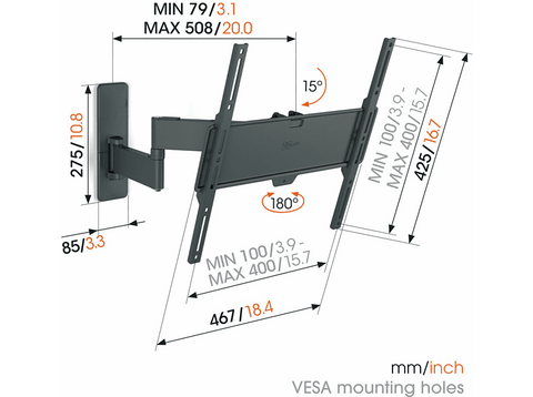 Soporte TV - Vogels TVM 1449, 32