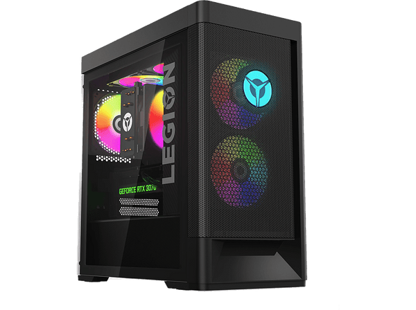 PC gaming - Lenovo Legion T5 26IAB7, Intel® Core™ i5-12400F, 16GB RAM, 1TB SSD, GeForce RTX™ 3070, Sin Sistema Operativo