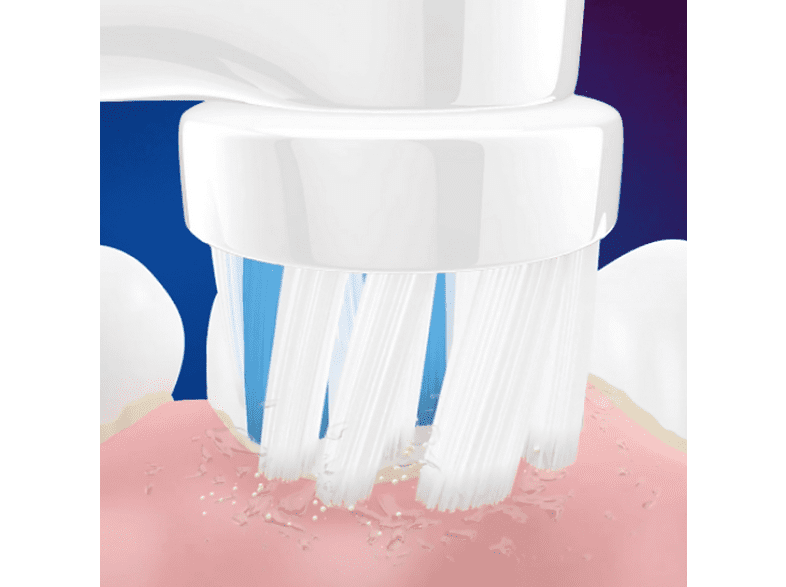 Cepillo Eléctrico - Oral-B Vitality 100 Kids Frozen, Recargable, Autonomía 8 días, Tecnología de Braun, Azul