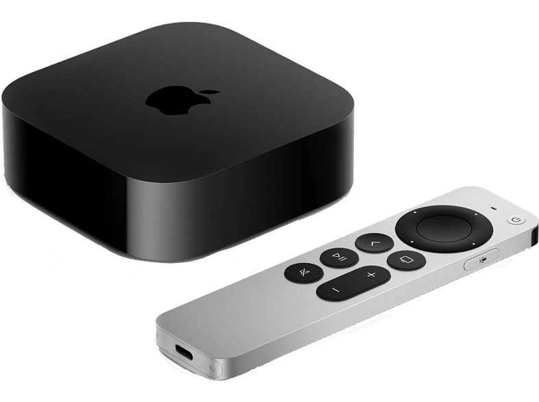Apple TV 4K (3ª generación) 64 GB, WiFi, Reproductor multimedia, Mando Siri remote, Bluetooth 5.0