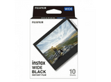 Papel fotográfico - Fujifilm Instax Wide Black Frame, Para cámara Instax Wide, 10 Unidades, Negro