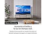 TV LED 55- Haier S8 Series H55S800UG, Smart TV (Android TV 11), UHD 4K, Dolby Atmos-Vision, Altavoces Frontales, Control por Voz, Dbx-tv®, Negro